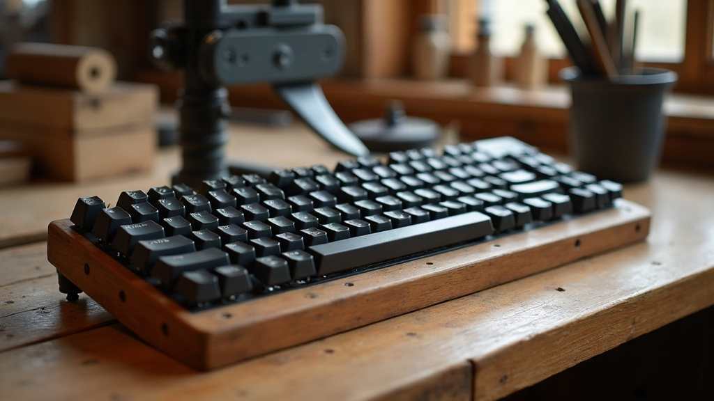 Dust-Proof Mechanical Keyboard Setup for Woodworkers' Workshops